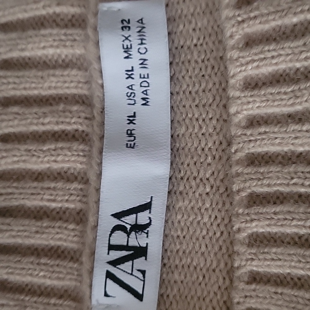 REPOSH ZARA lightweight short sleeved sweater NWOT - Picture 4 of 4